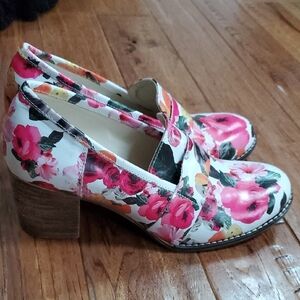 Zapato Floral Women's Heel Shoes